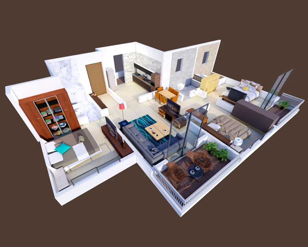 Parvatara Ravet 3 BHK